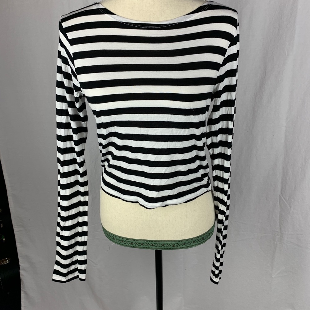 Rag by RD style stripped croptop